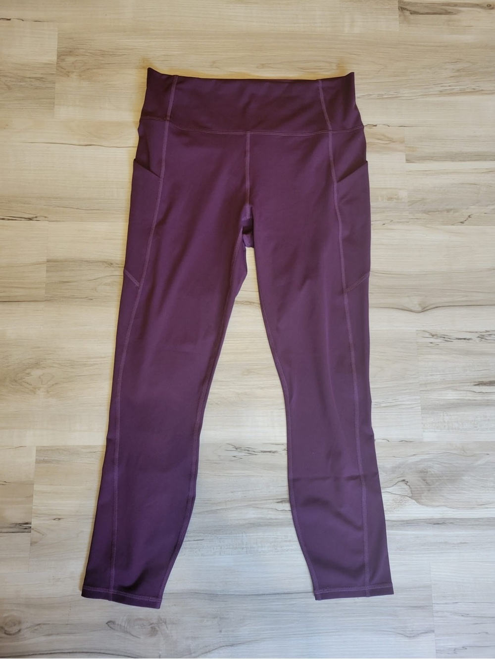 Fabletics Plum High-Waist Leggings 7/8